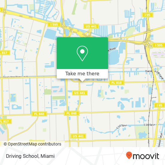 Mapa de Driving School