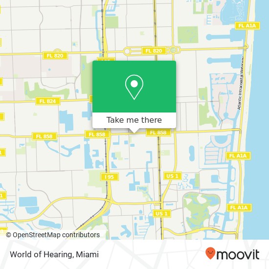 World of Hearing map