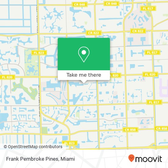 Frank Pembroke Pines map