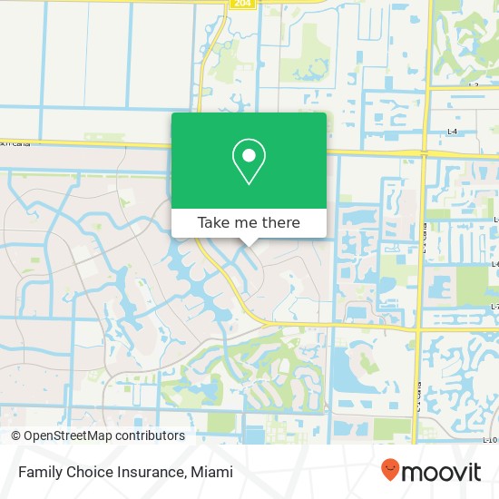 Mapa de Family Choice Insurance