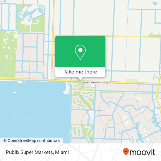 Publix Super Markets map