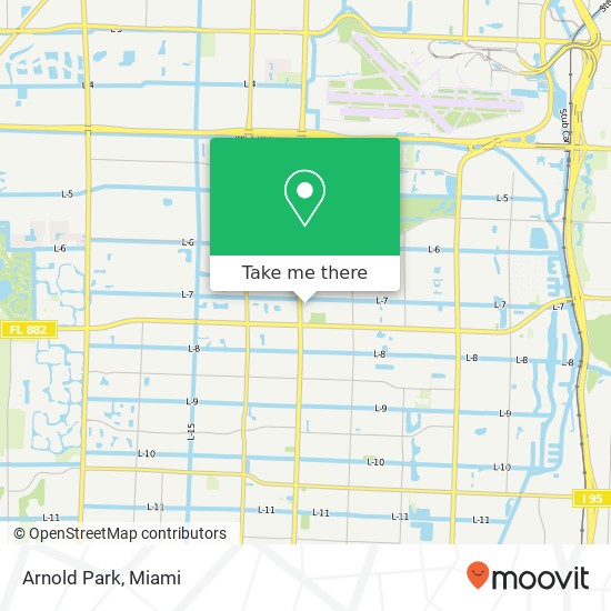 Mapa de Arnold Park