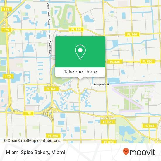 Mapa de Miami Spice Bakery