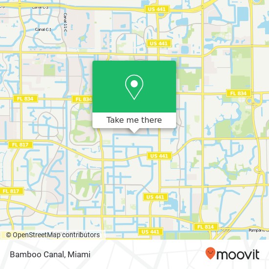 Mapa de Bamboo Canal