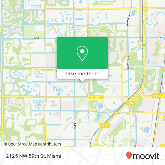 2125 NW 59th St map