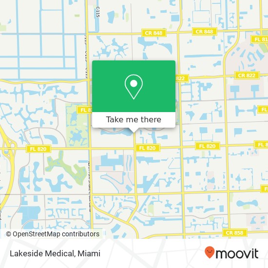 Mapa de Lakeside Medical