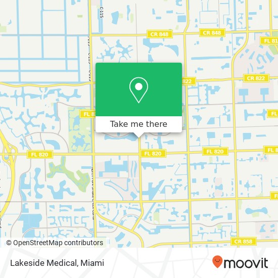 Lakeside Medical map