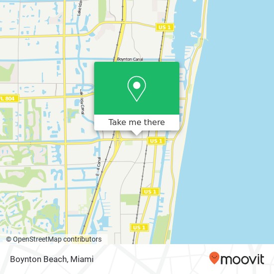 Mapa de Boynton Beach