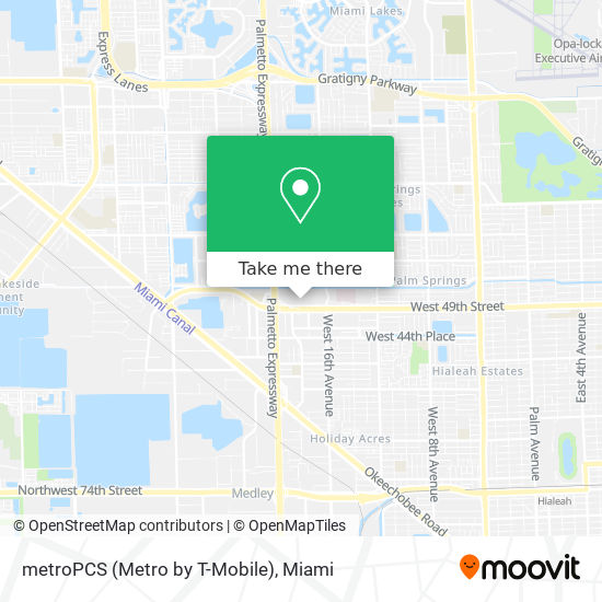 metroPCS (Metro by T-Mobile) map