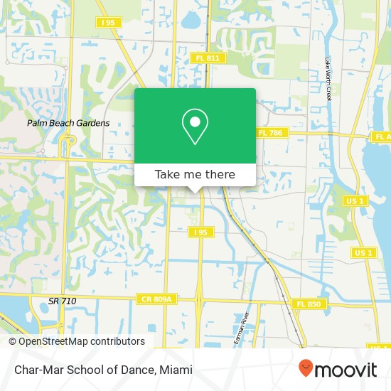 Char-Mar School of Dance map