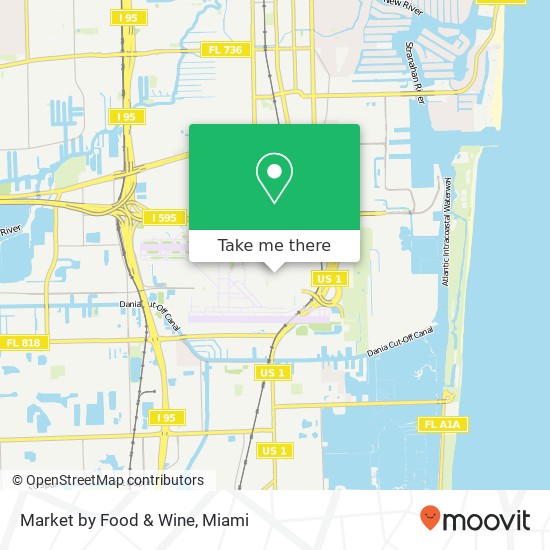 Mapa de Market by Food & Wine