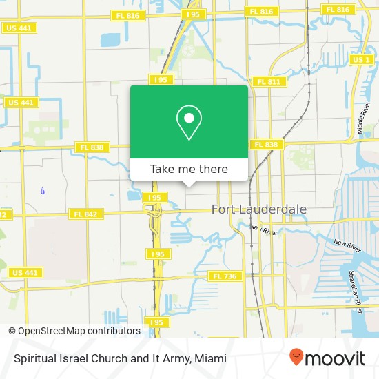 Spiritual Israel Church and It Army map