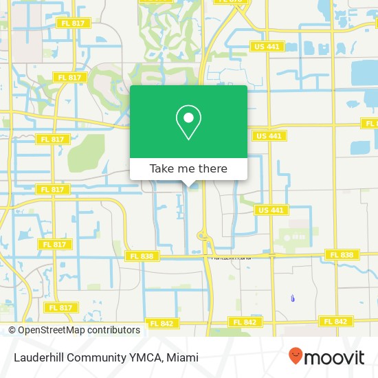 Mapa de Lauderhill Community YMCA