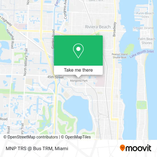 MNP TRS @ Bus TRM map