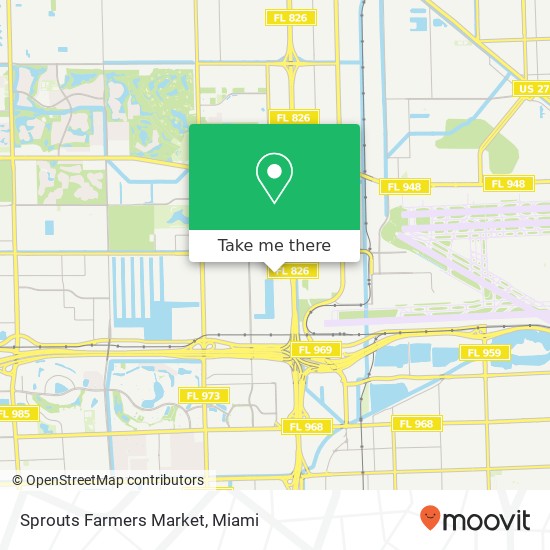 Mapa de Sprouts Farmers Market