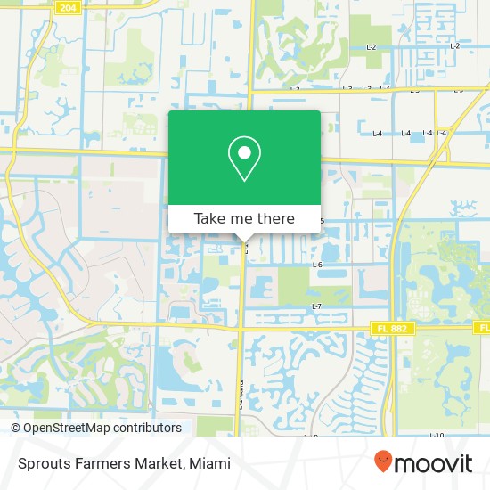 Mapa de Sprouts Farmers Market