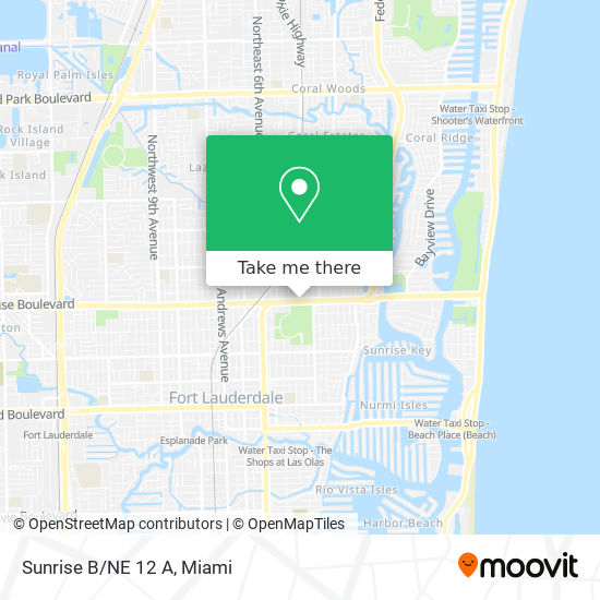 Sunrise B/NE 12 A map