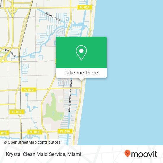 Krystal Clean Maid Service map