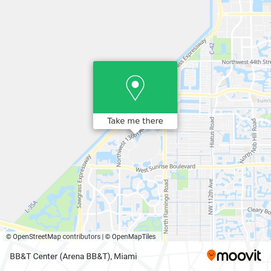 BB&T Center (Arena BB&T) map