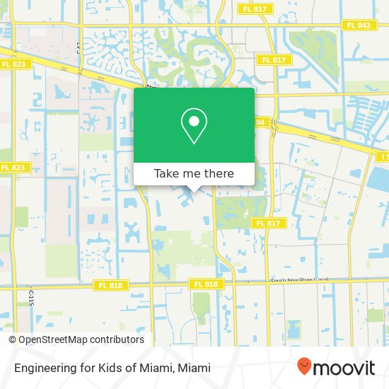 Mapa de Engineering for Kids of Miami