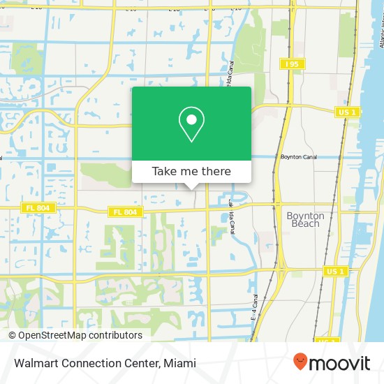 Mapa de Walmart Connection Center