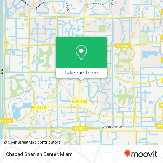 Mapa de Chabad Spanish Center