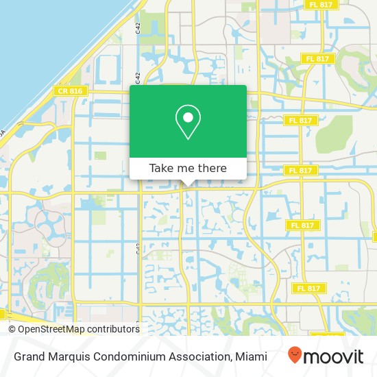 Grand Marquis Condominium Association map