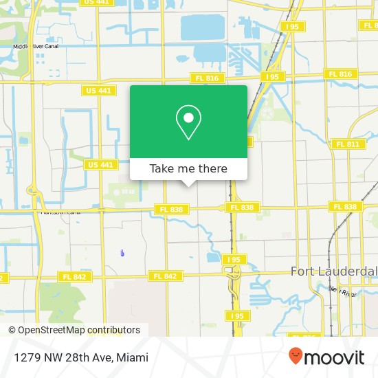 1279 NW 28th Ave map