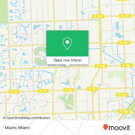 Mapa de Miami