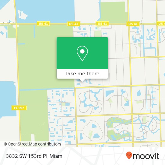 3832 SW 153rd Pl map