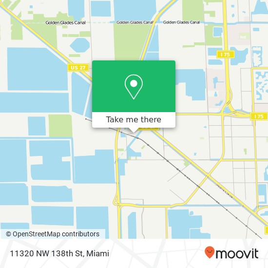 11320 NW 138th St map