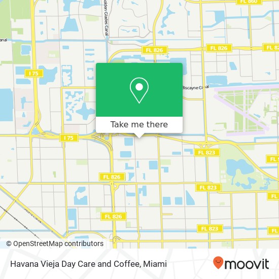 Havana Vieja Day Care and Coffee map