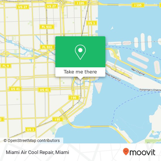 Miami Air Cool Repair map