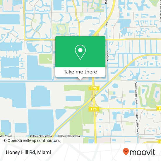 Mapa de Honey Hill Rd