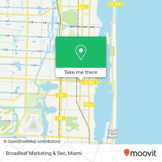 Mapa de Broadleaf Marketing & Seo