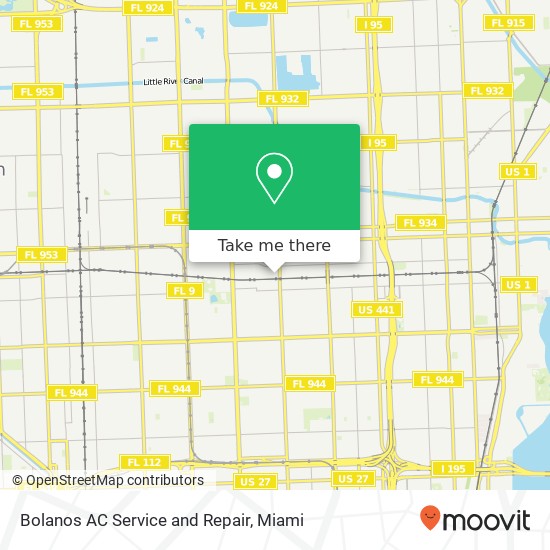 Bolanos AC Service and Repair map