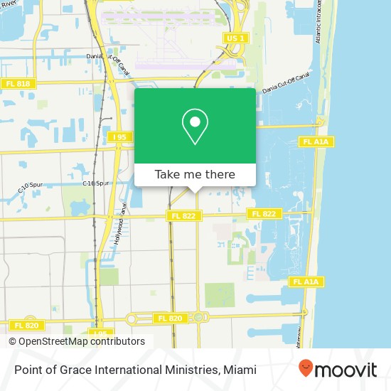 Point of Grace International Ministries map