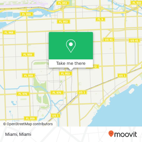 Miami map