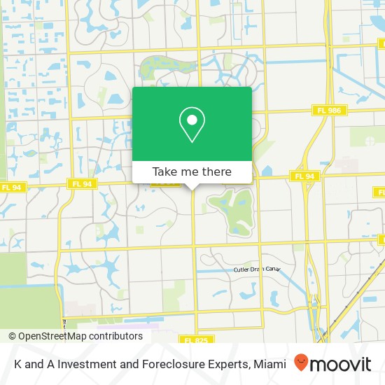 K and A Investment and Foreclosure Experts map