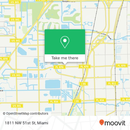 1811 NW 51st St map