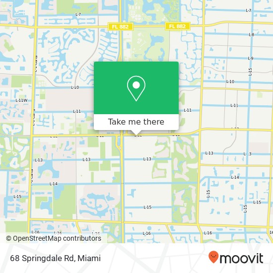 Mapa de 68 Springdale Rd