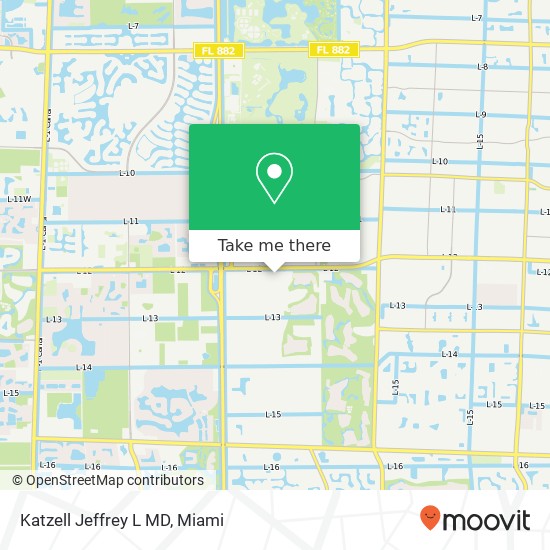 Katzell Jeffrey L MD map