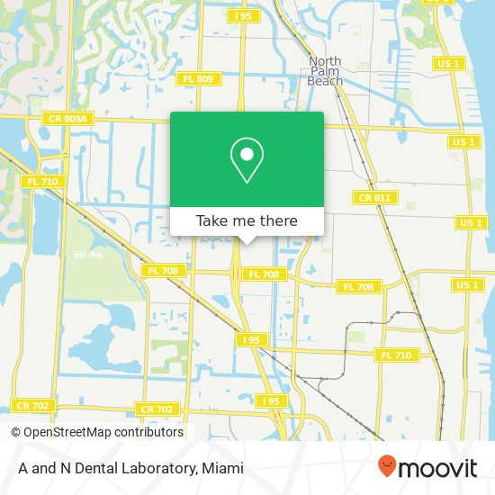 Mapa de A and N Dental Laboratory