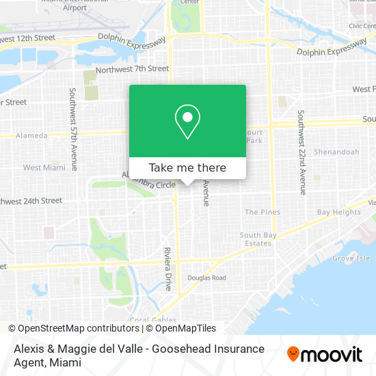 Alexis & Maggie del Valle - Goosehead Insurance Agent map