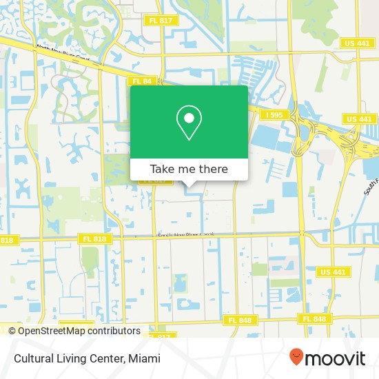 Cultural Living Center map