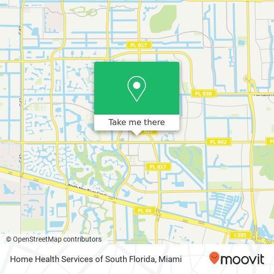 Mapa de Home Health Services of South Florida