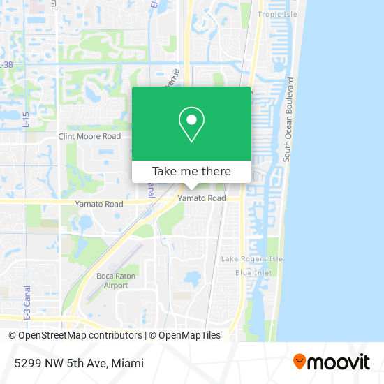 5299 NW 5th Ave map