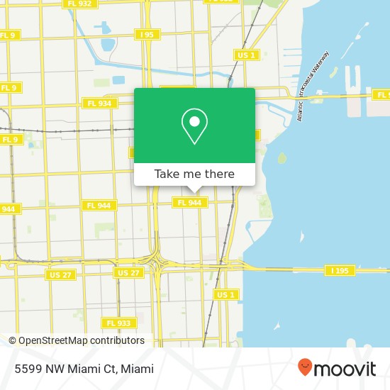 5599 NW Miami Ct map