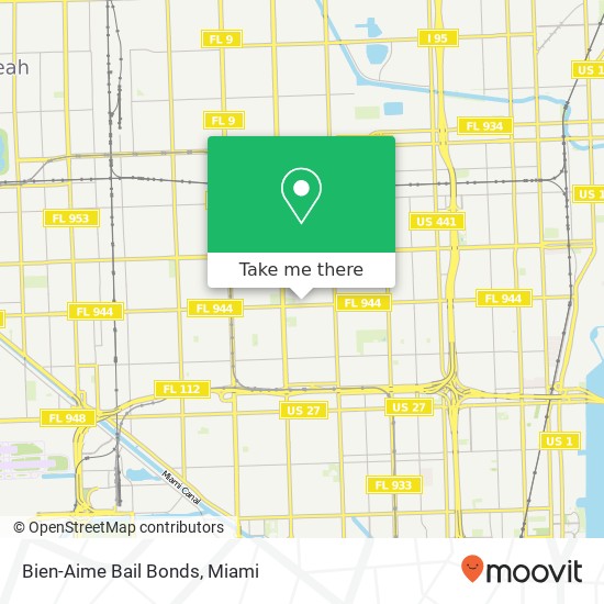 Bien-Aime Bail Bonds map