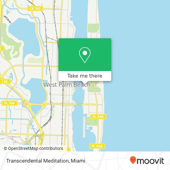 Transcendental Meditation map